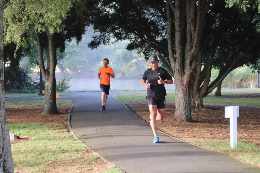 Parkrun runners campus waikato