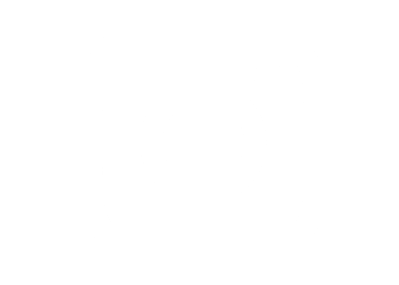 Instagram Logo - White